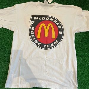 Vintage McDonald’s racing team shirt